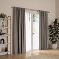 thumbnail image 5 of Umbra Midnight Expandable Double Blackout Curtain Rod, 5 of 5