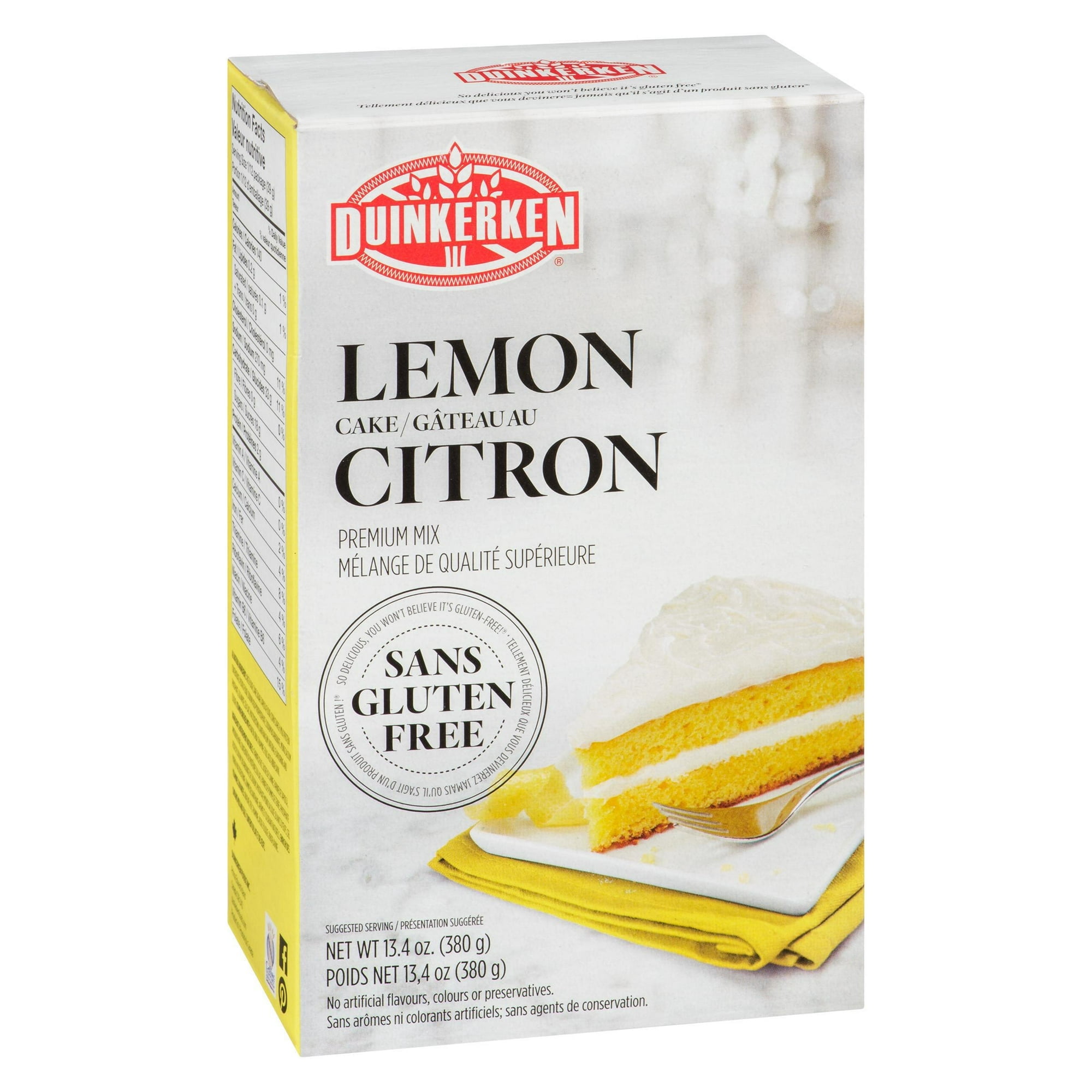 Duinkerken Foods Lemon Cake Mix