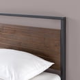thumbnail image 3 of Zinus Ironline 14 inch Metal and Wood Platform Bed Frame with Headboard, 3 of 6