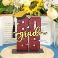 thumbnail image 4 of 2026 Graduation Season Wooden Tabletop Holiday Decorative Ornament Graduation Season Gift, 4 of 7