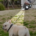 thumbnail image 4 of Retractable LED Dog Leash with Built-in Waste Bag Dispenser and Reflective Tape for Enhanced Nighttime Visibility During Outdoor Walks, 4 of 4