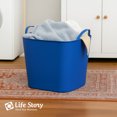 thumbnail image 4 of Life Story 26 Quart Flexi Tub, Versatile Storage Tote, Home Organizer, Blue, 4 of 7