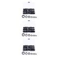 thumbnail image 4 of Dalazy Rondelles à Verrouillage à Pousser Robustes et Méthode Free Assembly Sans Dommages Conçues Noires Ensemble de 3, 4 of 6