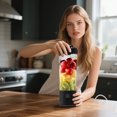 thumbnail image 1 of BotaniNest 600ml Portable Juicer Multifunctional USB Charging Juicer Machine Fresh Fruit Juice Smoothie Cup Bottle, 1 of 4