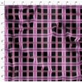 thumbnail image 3 of Soimoi Viscose Chiffon Fabric Check Check Decor Fabric Printed Yard 42 Inch Wide, 3 of 4