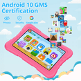 thumbnail image 5 of VEAT00L T08 Kids Tablet 7 inch,Android 12 Tablet,32GB ROM 128GB Expand,Parental Control,Kids Software Pre-Installed, Dual Camera,Android Learning Tablet, 5 of 5