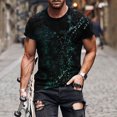 thumbnail image 5 of Birdeem Nouveau T-Shirt de Mode pour Hommes Impression 3D Ciel Non Localisé Manches Courtes Col Rond T-Shirt Décontracté Haut de Sport Blouses, 5 of 5