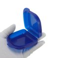 thumbnail image 3 of Unique Bargains 1 Pc Braces Box with Vent Holes Compact Braces Storage Box Clear Dark Blue, 3 of 5