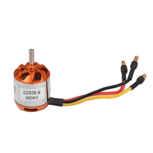 Amdohai D2836-9 880KV Brushless Outrunner Motor High Performance for DIY Model Airplane RC Car Mini Multicopter Helicopter Quadcopter