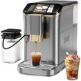 thumbnail image 1 of Fully Automatic Espresso Machine,Coffee Maker With 20 Bar, Milk System, 7 Coffee Varieties, Intuitive Touch Display, Coffee Machine With Auto Clean Filter, 1 of 7