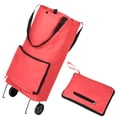thumbnail image 4 of EGNMCR Closet Organizers and Storage, Storage Trunks & Bag 2 In 1 Foldable Shopping Cart Folding Shopping Cart Folding Tug Cart Shopping Shopping Cart, 4 of 9