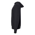 thumbnail image 3 of Independent Trading Co. Unisex Lightweight Hooded Sweatshirt, L, Slate Blue, 3 of 5