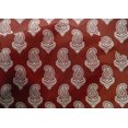 thumbnail image 5 of oneOone Cotton Silk Blood Red Fabric Block Craft Projects Decor Fabric Printed By The Yard 42 Inch Wide, 5 of 5