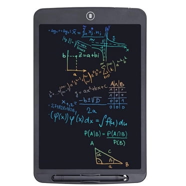 Tablette d'Écriture LCD, Planche à Dessin Colorée, Tapis de Gribouillage Magique