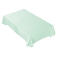 thumbnail image 2 of Plastic Tablecloth Waterproof Oil Resistant, ZZkhGO Wipeable Checkered Table Cover, Extra Large 54x71 Inch PVC Picnic Mat for Outdoor Camping Dining, Blue, 2 of 6