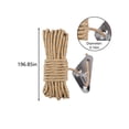 thumbnail image 3 of Dvkptbk Outdoor Windproof Rope Tent Rope Reflective Rope Canopy Rope Fixed Tied Rope Camp Adjustment Rope Thickened and Lengthened with Adjustment Buckle 5 Meters Fixed Rope on Clearance, 3 of 6