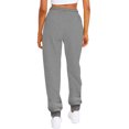 thumbnail image 4 of Women's Casual Pants Ladies Women Pants Casual Loose Slim Fit Pants for Women Casual Solid Color Drawstring Elastic Pants Rompers for Women Casual plus Size Women Pants Casual Petite Waist, 4 of 5
