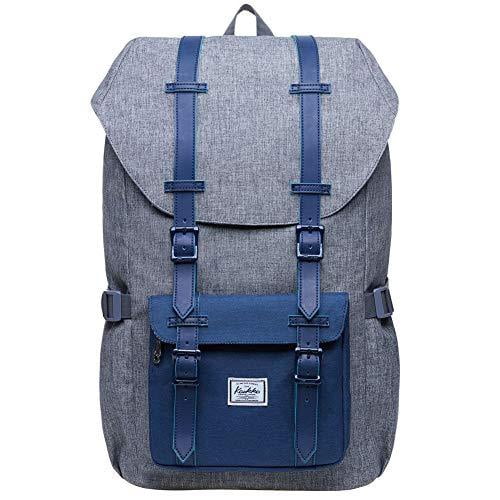 Laptop Outdoor Backpack, Travel Hiking& Camping Rucksack Pack, Casual Large College School Daypack, Shoulder Book Bags Back Fits 15" Laptop & Tablets by Kaukko (5-4GB)