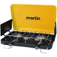 thumbnail image 1 of Martin MCS200 Poêle-Gril de Camping Portable au Propane pour l'Extérieur à 2 Brûleurs, Jaune, 1 of 6
