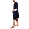 thumbnail image 2 of LSLJS Mens Robe Winter Loose Fallow Couples Bathrobe Long Nightgown Nightgown, Robes Gifts for Men, 2 of 9