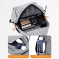 thumbnail image 4 of LSLJS Sling Bags Men and Women Shoulder Backpack Small Cross Body Chest Sling Backpack Sling Bag Crossbody Backpack for Men Women Sling Backpack Hiking Daypack Multip, Makeup Packages, 4 of 9