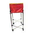 thumbnail image 4 of Wweixi Chariot de Balles de Tennis Contient 150 Balles de Tennis Chariot de Tennis Roues Amovibles Rouge avec Rouge 76-96 cm, 4 of 6