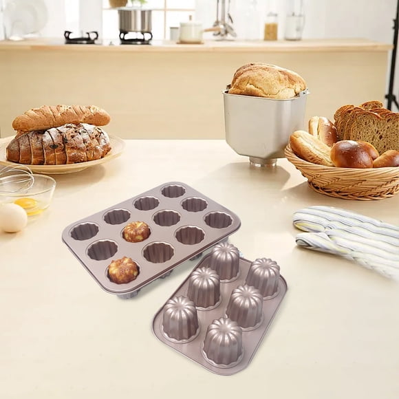 Ensemble de Moules à Pâtisserie Antiadhésifs et Moules à Beignes Idéal pour Gâteaux au Fromage et Chocoflan Moules Polyvalents pour la Cuisine à la Maison