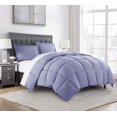 thumbnail image 4 of Chezmoi Collection 3-Piece Down Alternative Comforter Set (King, Lavender), 4 of 4