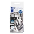 thumbnail image 1 of Staedtler Mars Lumograph Charcoal Drawing Set, 7 Pieces, 1 of 4