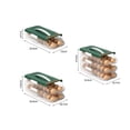 thumbnail image 3 of MesaSe Egg Storage Box with Date Scale Rolling Slide Organization Plastic Egg Container Fridge Drawer Organizer Box Kitchen Supplies, 3 of 12