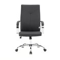thumbnail image 2 of LeisureMod Sonora Modern High-Back Tall Adjustable Height Leather Conference Office Chair with Tilt & 360 Degree Swivel, 2 of 5