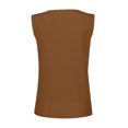 thumbnail image 5 of Timegard Womens Tank Tops Summer Ribbed V Neck Button Sleeveless Slim Basic Tee Casual Going out Tops, 5 of 5