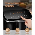 thumbnail image 4 of Fully Automatic Espresso Machine with Grinder & Milk Frother, 20-Bar Pump & LCD Touch Display, 4 of 9