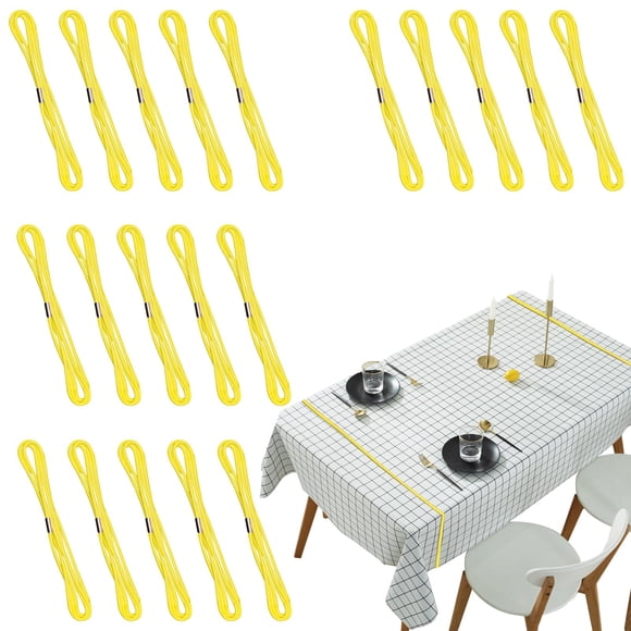 ELANE 20 Pcs Picnic Tablecloth Clips for Outdoor Tables Picnic Table Clips for Tablecloth Clamps