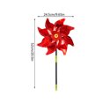 thumbnail image 2 of Reflective Windmill Device for Outdoor Gardens and Patios to Deter Birds with Sparkling Motion 2PCS, 2 of 5
