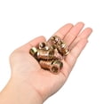 thumbnail image 4 of Unique Bargains 1/4-20 x 15mm Threaded Inserts Nuts, 100 Pack Wood Insert Nuts with Hex Wrench, 4 of 5