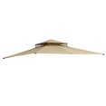 thumbnail image 2 of Garden Winds Replacement Canopy for The Bamboo Look Grove Gazebo - Standard 350 - Beige, 2 of 5