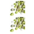 thumbnail image 4 of mmirethe 400pcs Polyester Silk Rose Petals Add Beauty To DIY Environmentally Friendly fruit green assortedcolor 2Set, 4 of 6