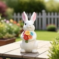 thumbnail image 4 of Statue de jardin de lapin solaire Mainstays, 4 of 9