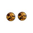 thumbnail image 1 of Paire de Bouchons d'Oreilles en Acrylique Camouflage Brun à Vis, 1 of 4