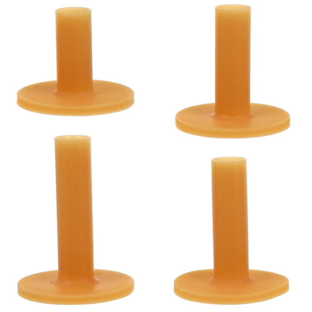 FRCOLOR Golfs Tees 4 Pcs Cowhells Golfs Tees Porte-Balles Golfs Tapis Tees Résistant à l'Usure Golfs Tees, 2.76"X2.09"X2.09 Pouces