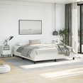 thumbnail image 1 of vidaXL Bed Frame White 183x213 cm California King Faux Leather, 1 of 6
