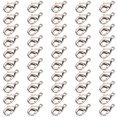thumbnail image 4 of 50 Pcs Fermoir Mousqueton DIY Crochet à Ressort pour Collier Bracelet Fabrication de Bijoux, 4 of 14