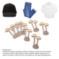 thumbnail image 3 of Mushroom Iron On Patch, Cotton Unique DIY Embroidered Mushroom Stickers Decorative 16PCS Easy To Use  For Clothing For Hat, 3 of 8