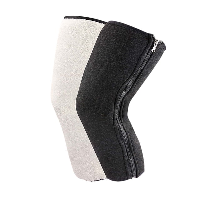 Winter Warmth Velvet Knee Sleeves with Full Coverage Imitation for Leg and Comfort