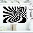 thumbnail image 1 of Spiral Black n White - Abstract Canvas Art Print, 1 of 1