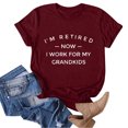 thumbnail image 4 of B91xZ T-shirts pour Femmes à Manches Courtes T-shirts à Col Rond T-shirts, 4 of 5