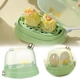 thumbnail image 2 of RUIG Egg Cooker for Kitchen Egg Cooker for Hard Boiled Eggs Portable 2 Eggs Capacityelectric Egg Boiler for Breakfast Preparation Auto Shut Off (Green), 2 of 6