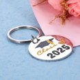 thumbnail image 4 of Pendentif Cadeau de Fin d'Études 2025 Cadeau pour Étudiant de la Part d'Un Enseignant Diplôme Infirmière Cadeau de Fin d'Études Porte-Clés Étiquette en Métal, 4 of 5