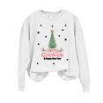 thumbnail image 4 of EGNMCR Sweatshirts à Capuche pour Femmes, Sweatshirts pour Femmes, Hoodie Décontracté à Manches Longues de Noël Mode Décontractée à Manches Longues Col Rond Imprimé Sweatshirts Blouse pour Femmes, 4 of 4